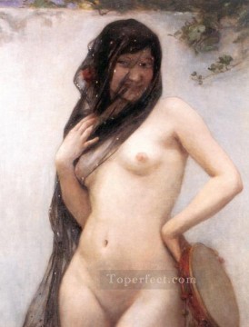 Gachucha desnuda Guillaume Seignac Pinturas al óleo